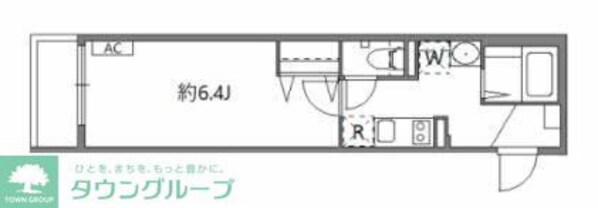 ラグゼフラット東六郷の物件間取画像